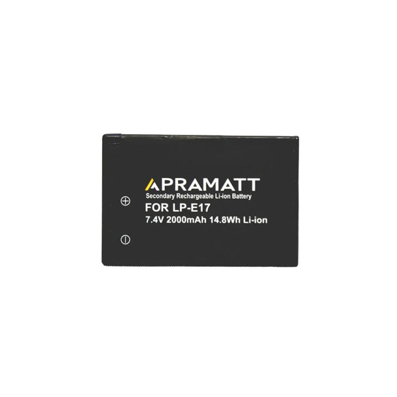 APRAMATT DC LPE17 BATTERY Halfdecoded 2000 mAh (Canon) Battery