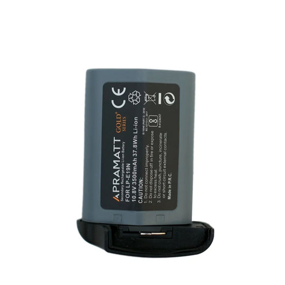 APRAMATT DC LPE19 Gold Plus 3500 mAh (Canon) Battery