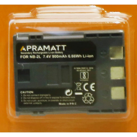 APRAMATT DC NB 2L 900 mAh (Canon) Battery