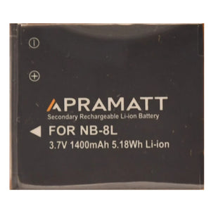 APRAMATT DC NB 8L 1400 mAh (Canon) Battery