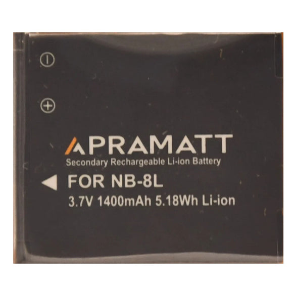 APRAMATT DC NB 8L 1400 mAh (Canon) Battery