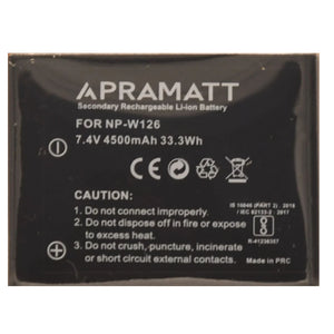 APRAMATT DC NP W126 4500 mAh (Fuji) Battery