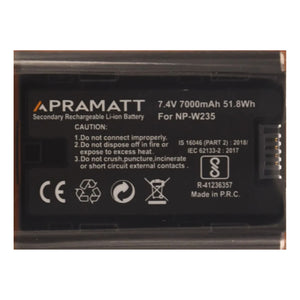 APRAMATT DC NP W235 7000 mAh (Fuji) Battery