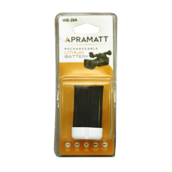 APRAMATT DC WB 29 14500 mAh (Godox AD200 Pocket Flash Battery)