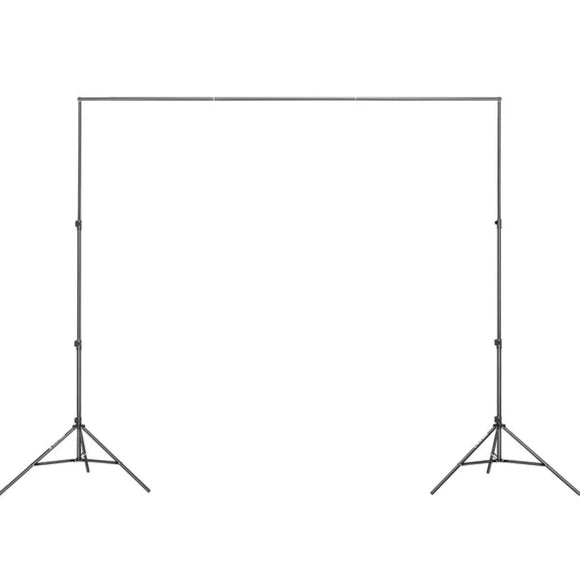 DIGITEK (DBSK 010FT) Studio Background Stand Kit (9ft x 10ft) for Backdrop Photography and Videography, Portable and Foldable Stand Kit with Carry Bag