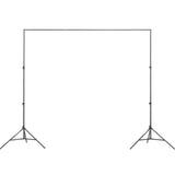 DIGITEK (DBSK 010FT) Studio Background Stand Kit (9ft x 10ft) for Backdrop Photography and Videography, Portable and Foldable Stand Kit with Carry Bag