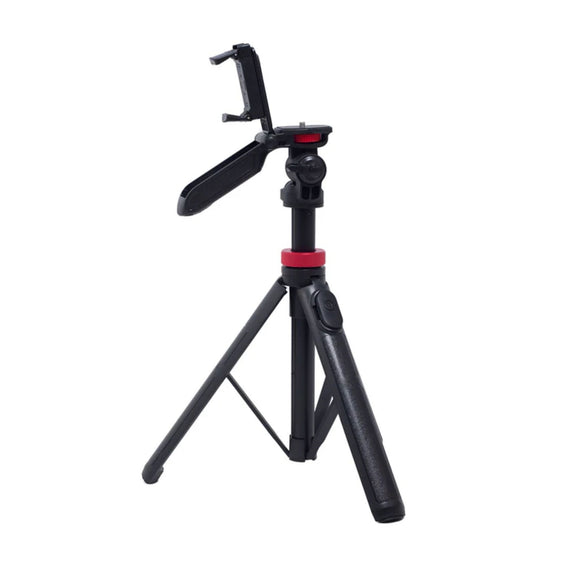 DIGITEK (DTR 565 SS) Foldable Tripod Selfie Stick for Smartphone & Action Cameras with 4.75ft Height, 360° Rotation & 3-Leg Base, 10m Wireless Remote, 7 Section Adjustable For Android/iPhone & Gopro