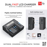 TYFY EN-EL25 DUAL FAST LCD CHARGER