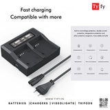 TYFY LP-E6N DUAL FAST LCD CHARGER