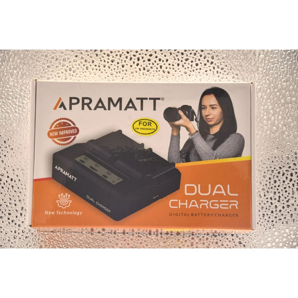 APRAMATT Dual LCD Charger D54S (Panasonic)
