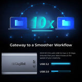 Digitek DCR 101 CFA 2 in 2 CF Express Type A & SDXC, USB 3.2 Card Reader