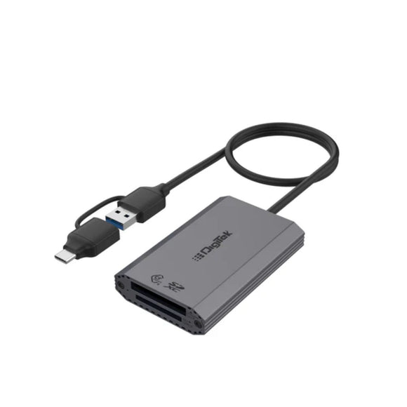 Digitek DCR 102 CFB 2 in 2 CF Express Type B & SDXC, USB 3.2 Card Reader