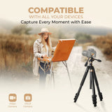 Digitek DTR 620 BH Professional Multiangle DV Tripod Cum Monopod