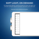 Digitek LED-D40W Bi-Color Portable LED Video Light Professional-Grade Lighting Solution Designed for Photographers, Videographers and Content Creators