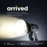 Digitek Lite (DCL 150WBC) Combo Bi Color Continuous LED Light with 18 CM Reflector Suitable for All Kinds of Small Production Photography/Power Saving & Environment Protection