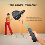 Digitek Lite (DCL 250 WBC) Combo BI Color Continuous LED Light Suitable for All Kinds of Small Production Photography / Power Saving & Environment Protection