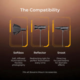 Digitek Lite (DCL 250 WBC) Combo BI Color Continuous LED Light Suitable for All Kinds of Small Production Photography / Power Saving & Environment Protection