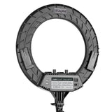 Digitek Platinum (DPRL 19H) Professional LED Ring Light Runs on AC/DC Power with No Shadow apertures, Ideal use for Makeup, Video Shoot, Fashion Photography & Many More