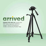 Digitek Tripod DTR-490 LW, Up to 4 kg, perfect for capturing shots from various angles
