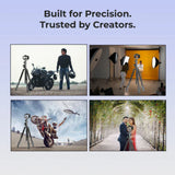 Digitek Tripod DTR 540 BH | Professional 2-in-1 Design | Ball Head Mechanism | 180° Vertical Flip Function | Leg Angle Adjustment Button