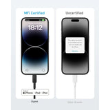 Digitek Type-C to Lightning cable for Microphones to be used with iOS Smartphones/ iPad