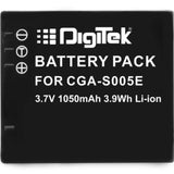 Digitek (CGA-S005E) for Panasonic Lumix Battery CGA-S005E Camera Battery