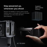 Digitek (DCL 100WBC DC RGB Combo) Light with 18 CM Reflector with AC/DC Support, a Unique Modern Meticulous design for Photographers aesthetic idea. Suitable for all kinds of Professional Photography