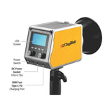 Digitek(DCL-100 WBC RGB Combo) Continuos LED Light DCL- 100 WBC RGB with Mini Bowen Mount Reflector