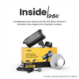 Digitek (DCL 250W Combo) Continuous LED Photo/Video Light with 18 cm Reflector Suitable for All Kinds of Small Production Photography / Power Saving & Environment Protection
