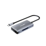 Digitek DCR 103 CFA 3 in 1 CF Express Type A/SD & TF Type C USB 3.2 Card Reader, Support SD/SDHC/SDXC/UHS-I/RS-MMC, Support Mac OS iPad OS Window Android Linux & Harmony, Bidirectional Data Transfer