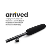 Digitek (DM-201) Unidirectional Interview Microphone for Smartphone & DSLR Camera