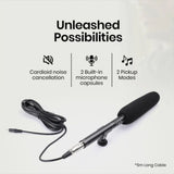 Digitek (DM-201) Unidirectional Interview Microphone for Smartphone & DSLR Camera