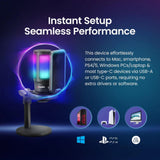 Digitek (DM 301) USB Professional Gaming RGB Microphone
