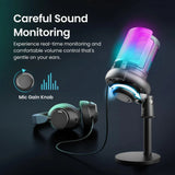 Digitek (DM 302) USB Professional RGB Gaming Microphone