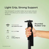 Digitek (DMP-55) Professional Monopod with Flip Lock, Max Load Capacity 4KG & Operating Height 160CM