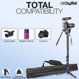 Digitek (DPMP 172B) Professional Ultra Portable Cum Heavy Duty Monopod, Maximum Load : 10kgs