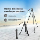 Digitek (DPTR 7080 VD) Platinum Heavy Duty Tripod with Professional Pan Head with Quick Release Plate Maximum Operating Height: 1984 mm, Max Load Upto: 15 kgs