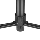 Digitek (DPTR 880 PRO) (165 cm) Platinum Aluminum Light Weight Tripod, with Fluid Video Head, for DSLR & Video Cameras, Maximum Operating Height: 5.90 Feet, Maximum Load : 6 kgs (Black)