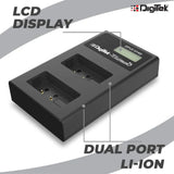Digitek (DPUC 014D (LCD MU) ENEL 25) Platinum Charger DPUC 014D (LCD MU) ENEL 25 for ENEL 25 Battery