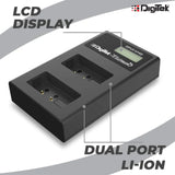 Digitek (DPUC 014S (LCD MU) ENEL15 for ENEL15) Platinum Charger DPUC 014S (LCD MU) ENEL15 for ENEL15 Battery