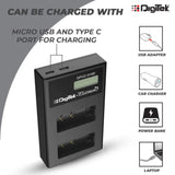 Digitek (DPUC 014S (LCD MU) ENEL15 for ENEL15) Platinum Charger DPUC 014S (LCD MU) ENEL15 for ENEL15 Battery