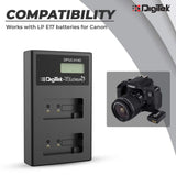Digitek (DPUC 014S (LCD MU) FZ100 for FZ100) Platinum Charger DPUC 014S (LCD MU) FZ100 for FZ100 Battery