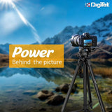 Digitek (DPVH 110) Professional Video Head | Fluid Head with 2 Way Adjustable Pan Head | Supports Multiple Tripods & Monopods (Load Capacity-10 Kgs)