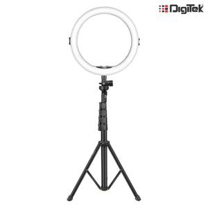 Digitek (DRL 12C) Professional (12 inch) LED Ring Light with Tripod Stand for Mobile Phones & Camera