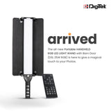 Digitek (DSL-25W RGB) Portable Handheld RGB LED Light Wand with Barn Door (Battery not Included). DSL-25W RGB