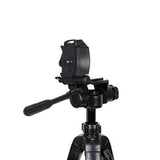 Digitek (DTR 550 LT) (65 Inch) Lightweight Tripod (Maximum Load up to 5kg), 5.57 Feet Tall for Digital SLR & Video Cameras, Made Aluminium Material