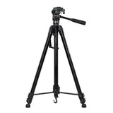 Digitek (DTR 550 LT) (65 Inch) Lightweight Tripod (Maximum Load up to 5kg), 5.57 Feet Tall for Digital SLR & Video Cameras, Made Aluminium Material