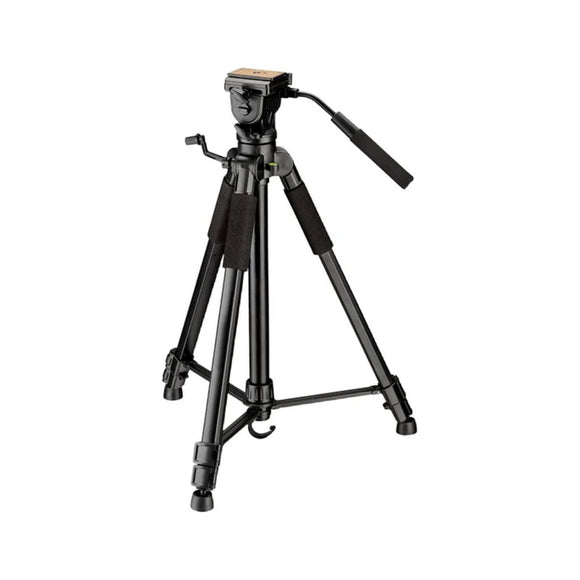 Digitek (DTR 690 VD PRO) (208 cm) Lightweight Tripod (Maximum Load up to 3kgs), 6.85 Feet Tall Digital SLR & Video Cameras, Made Aluminium Material