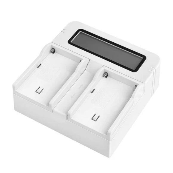 Digitek (DUC008 WHITE) Multi Li-Ion LCD Battery Charger, with Protection Against Over Charging, overheating & Short Circuit.
