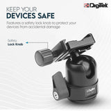 Digitek (DVH-002) Digitek Lightweight Ball Head with Quick Release Plate